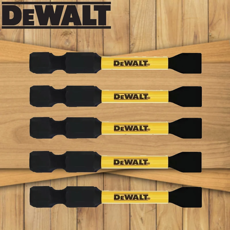 DEWALT SL8 57MM 슬롯형 임팩트 드릴 비트 고속 강철 경금속 스크루드라이버 배치 헤드 5개