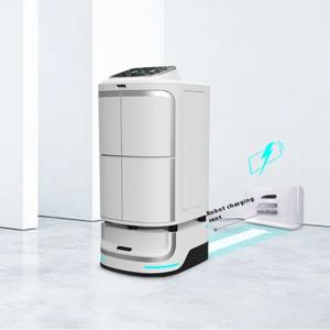 호텔 음식 배달 로봇 특급 배송 로봇 프로그래밍 가능 지능형 엘리베이터 서비스 로봇