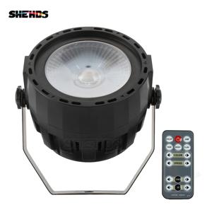 무선 원격 제어 LED 파 COB 30W RGB 3in1 조명 DMX 제어 무대 조명 효과 전문 DJ 파티 클럽