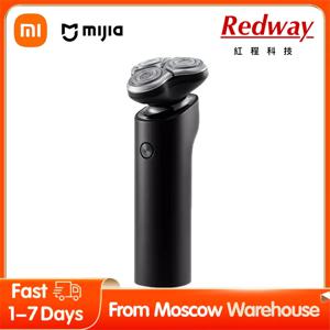 Xiaomi-오리지널 Mijia S500 전기 면도기, 습식 및 건식 면도기, 방수 듀얼 블레이드, 3D 헤드 및 수염 트리머 충전식