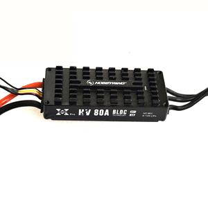 FLYFUN의 UAV RC 비행기 전기 속도 컨트롤러 브러시리스 모터 드론 항공기 엔진용 중고 80A Xrotor-Pro-HV ESC