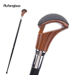 레드 블랙 가죽 실버 워킹 지팡이 패션 장식 워킹 스틱 신사 우아한 코스프레 지팡이 Crosier 94cm