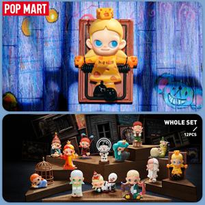 POP MART Zsiga 우리는 모두 어린이 시리즈 피규어 미스터리 박스 1PC/12PCS POPMART 블라인드 박스 피규어