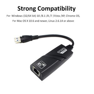 PC 맥북 윈도우 노트북용 USB 3.0, 유선 USB-Rj45 랜 이더넷 어댑터, RTL8153 네트워크 카드, 10, 100, 1000Mbps