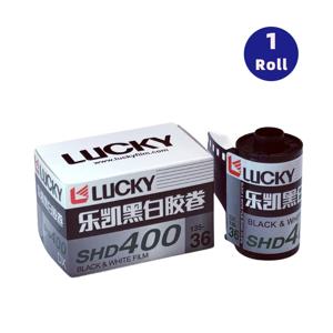 1 RollsCHINA LUCKY 135 흑백 필름 SHD400 36매 DX 코드 ISO 400(유효 기간: 2027)