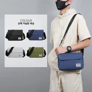 새로운 대용량 남자 숄더 가방 캔버스 옥스포드 헝겊 스포츠 배낭 남자를위한 수평 스타일 캐주얼 크로스 바디 가방
