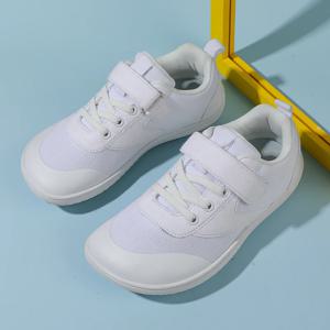 소년 소녀 넓은 발가락 맨발 운동화 미니멀리스트 경량 미끄럼 방지 어린이 워킹 스케이트 신발 편안한 통기성 부드러운