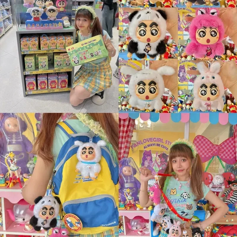 미스터리 박스 크레용 Xiaoxin Chan 판타지 포레스트 시리즈 블라인드 박스 펜던트 만화 애니메이션 주변 인형 크리 에이 티브 장식품 선물