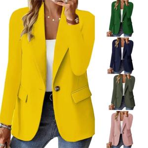 긴 소매 카디건 정장 재킷 여성 Ropa 캐주얼 드 Mujer Roupa Feminina Casaco Feminino Vestido Blazer Roupas Social Feminina