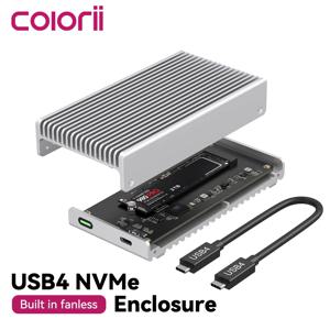 40Gbps M.2 NVMe USB 4.0 SSD 인클로저 Thunderbolt USB-C SSD 케이스 Macbook iPad iPhone 케이스 용 USB 3.2/3.1/3.0과 호환 가능