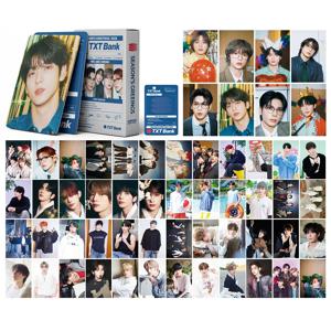 55 개/대 TXT Photocard 새 앨범 TXT BANK 고품질 HD 사진 LOMO 카드 사진 팬 선물