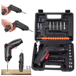 3.6V 전기 스크루 드라이버 충전식 무선 전기 드릴 전동 공구 세트 1800mAh 리튬 배터리 미니 가정용 스크루 드라이버