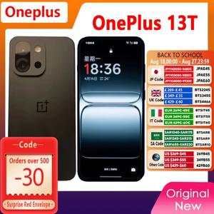 중국어 버전 언락 OnePlus 13T 5G 휴대폰 6.32인치 OLED 스냅드래곤8 엘리트 50MP 후면 카메라 NFC 80W 슈퍼VOOC 6260mAh
