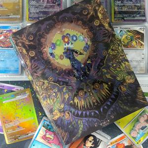 240Pcs 애니메이션 PTCG 카드 컬렉션 앨범 SV8a 카드 도서 Umbreon Sylveon 카드 홀더 바인더 카드 컬렉션 스토리지 어린이 선물