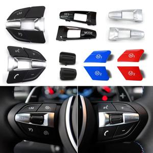 BMW F10 F11 F30 F31 F34 F01 F02 F07 F06 F12 F25 F26 F15 F16 M2 M3 M4 M5 X5M X6M 용 자동차 스티어링 휠 RES 모드 버튼 커버
