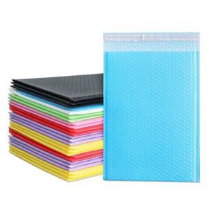 20pcs 멀티 컬러 버블 포장 봉투 메일링 봉투 메일러 배달 패키지 배송 셀프 씰 버블 가방 패딩