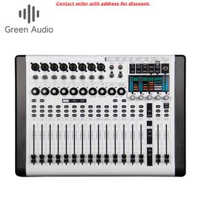 GAX-D12 프로페셔널 12채널 디지털 오디오 믹서 DJ 콘솔 내장 사운드카드 PA 음향 시스템