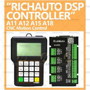 RichAuto DSP A11/A12/A15/A18 CNC 컨트롤러/DSP 컨트롤러 핸들 A1X 시리즈 A11E/A12E/A15E/A18E CNC 목공 라우터용