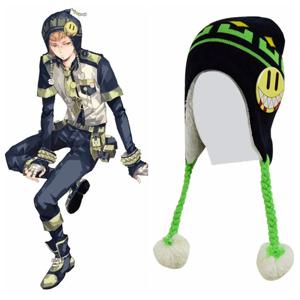 재고 있음 Anime Cos DRAMAtical Murder Noiz 코스프레 모자 세트 DMMD DRAMAtical Murder Noiz 니트 모자