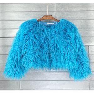 여성용 컬러풀 모피 코트, 핑크 인조 모피 코트, 우아하고 두껍고 따뜻한 겉옷, 가짜 모피 재킷, 가을, 겨울, 신상 패션