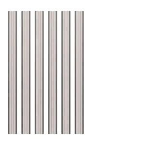6pcs 82mm 전기 대패 블레이드 HSS 전기 휴대용 목재 대패 블레이드 MKA 목공 전동 공구 액세서리