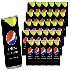 [무료배송]펩시콜라 제로슈가 라임향 250ml X 60캔 두박스