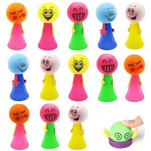 10pcs 아이들을위한 귀여운 점프 인형 봄 장난감 생일 파티 호의 치료 소년 소녀 게스트 선물 학교 상 Goodie Bag 필러