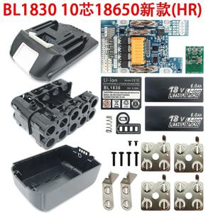 BL1830 리튬 이온 배터리 케이스 PCB 충전 보호 회로 기판 쉘 박스, 마키타 18V 6.0Ah 리튬 이온 배터리 하우징 BL1860