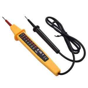 8-In-1 테스터 전압 AC DC 6-500V 가정용 배선 검사 전기 기기 용 자동 전기 펜 회로 감지기 테스터