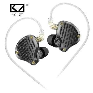 KZ PR3 인이어 유선 이어폰, 13.2mm 평면 드라이버, 하이파이 베이스 모니터 이어버드, 스포츠 유선 헤드셋, PR2 PR1 ZAS ZAR, PR3, 신제품