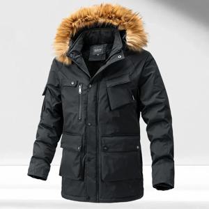 윈드 브레이커 파카 코트 방한 코튼 패딩 남성 겉옷 겨울 자켓 남성 Thicken Fleece Jackets Man Street parkas