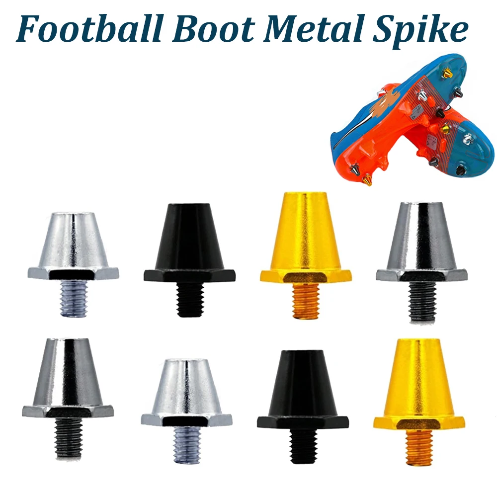 4/12PCS 축구 부팅 금속 스파이크 세트 축구 신발 스터드 운동화 액세서리에 대 한 M5 스레드와 안정적인 교체