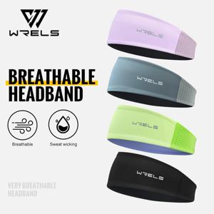 WRELS 머리띠 땀 붕대 스포츠 머리 헤어 밴드 운동 테니스 피트니스 조깅 농구 러닝 여성 남성 스웨트 밴드