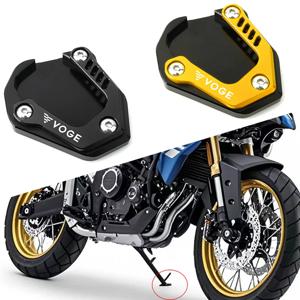 Loncin Voge DS525X DS900X DSX 525 900 DSX 900 2023 2024 오토바이 CNC 사이드 스탠드 킥 스탠드 확대 플레이트 액세서리
