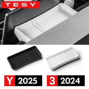 테슬라 신형 모델 Y 주니퍼 출시 2025 모델 3 하이랜드 2024 리어 스크린 수납함 대시보드 브래킷 티슈 박스 트레이 등