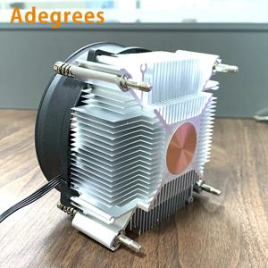 90MM CPU 공기 냉각기 4PIN PWM PC 프로세서 Intel 1150/1151/1155/1156/1700/1200/1366/2011/2011-3/X99/X79 용 CPU 냉각기