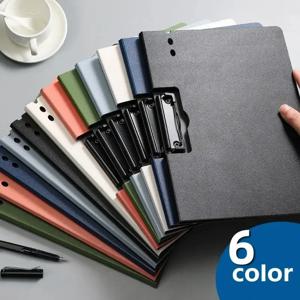A4 클립보드, 사무실 클립보드 폴더, 수평 및 수직 이중 클립이 있는 파일 커버 폴더 클립보드 금속 클립
