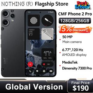 CMF 폰 2 프로 글로벌 버전 스마트폰 미디어텍 디멘시티 7300 프로 5G 5000mAh 6.77인치 AMOLED 120Hz 메인 카메라 50MP NFC