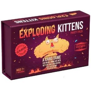 【 Kickstarter Million Crowdfunding Explosive 】 Explosive Kitten 파티 팩(폭탄 고양이 보드 게임) |   2~10인용 전략 카드 게임