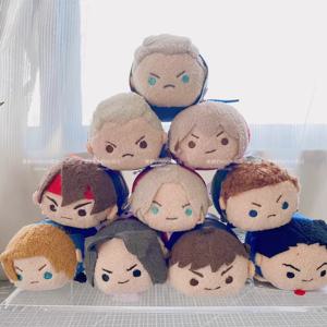 재고 있음 CAPCOM 데빌 메이 크라이 3 4 5 단테 버질 V 네로 앙헬 플러시 애니메이션 코튼 인형 피규어 펜던트 장식 장난감 맞춤 선물