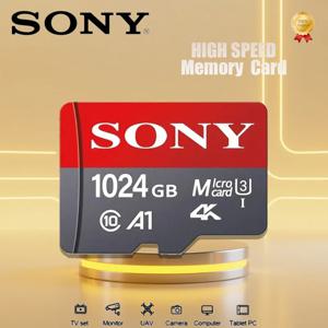 소니 미니 메모리 1TB 클래스 10 마이크로 SD 카드 4K 울트라 HD 고속 비디오 A2 TF 플래시 카드 마이크로SD 샤오미 카메라 폰 드론용