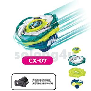 Flame 브랜드 CX-07 CX-007 CX-08-01/02 회전 탑 자이로 장난감 선물