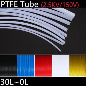 1M 0L~30L PTFE 튜브 F46 절연 모세관 열 보호기 전송 호스 강성 온도 내식성 2.5KV 150V