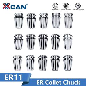 XCAN ER11 콜릿 척 1-7mm 1/4 1/8 AA 0.008mm CNC 비트 밀링 커터 클램핑 도구 홀더 용 고정밀 ER 스프링 콜릿