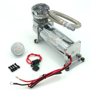 범용 실버 DC 12V MAXPOWER 200 PSI 콘센트 1/4 자동차 에어 서스펜션 압축기/액세서리가 포함된 펌프