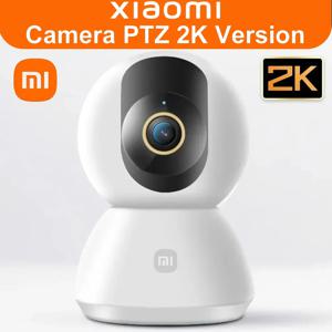 샤오미 스마트 홈 보안 카메라, Mi PTZ 2K 웹캠, 1296P 3 메가픽셀, AI 인간 감지, 야간 투시경 웹캠, Miji와 함께 작동, 360 °