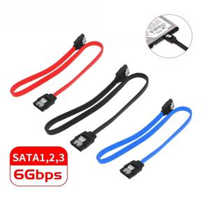 SATA 케이블 3.0 솔리드 스테이트 하드 디스크 직렬 데이터 케이블 SATA 장치와 호환되는 다중 사양 유연한 Sata 하드 디스크 케이블