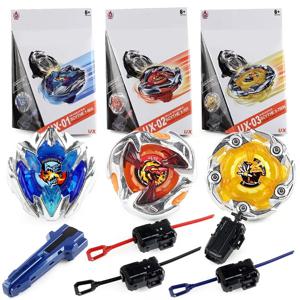 Takara Tommy Beyblades 버스트 탑 X 장난감 UX 시리즈 UX-01-02-03 블루 드래곤 소드 컴뱃 탑 박스