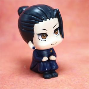 10cm Q 버전 Jujutsu Kaisen 애니메이션 캐릭터 액션 피규어 Gojo Satoru Getosuguru 데스크탑 자동차 장식품 장식 Kawaii 장난감 선물