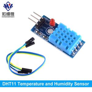 스마트 3핀 DHT-11 DHT11 디지털 온도 및 상대 습도 센서 모듈 + Arduino DIY 스타터 키트용 PCB